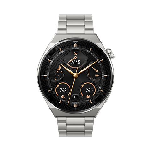 Huawei Watch GT3 Pro 46 mm, ľahké titánové puzdro, ľahký titánový remienok