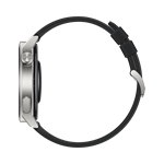 Huawei Watch GT3 Pro 46 mm, Light Titanium Case + Black Fluoroelastomer Strap