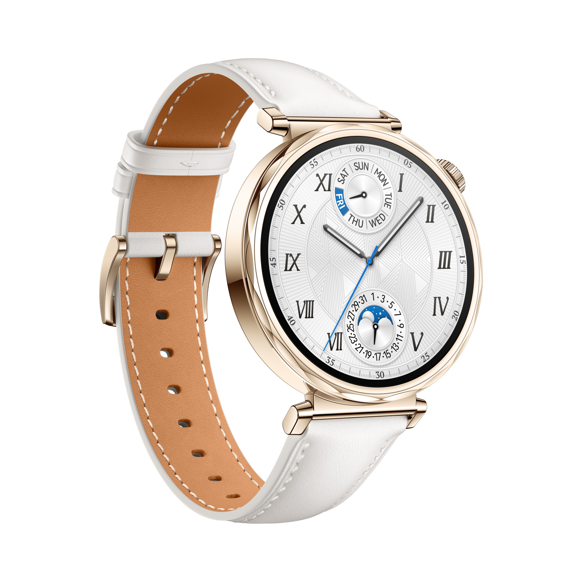 Huawei Watch GT5 41 mm kožené biele