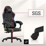 Huzaro Force 2.7 RGB herní křeslo, černé