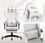 Huzaro Force 4.7 RGB biela