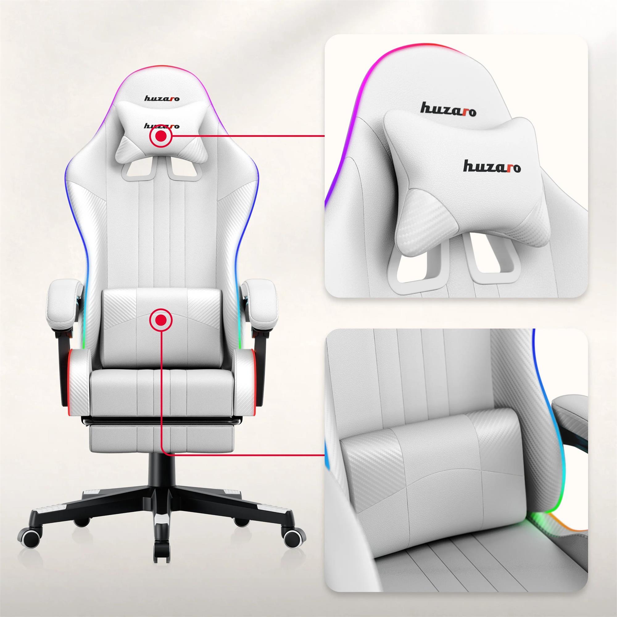 Huzaro Force 4.7 RGB White