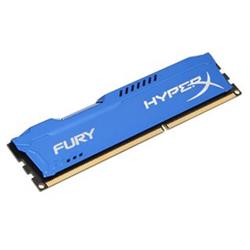 HyperX Fury 4GB 1333MHz DDR3 CL9 (9-9-9-27), modrý chladič HX313C9F/4 - Paměťové moduly