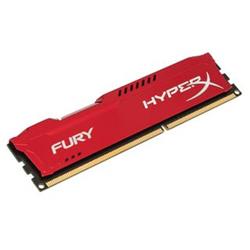 HyperX Fury 8GB 1866MHz DDR3 CL10 (10-10-10-30), červený chladič HX318C10FR/8 - Paměťové moduly