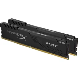 HyperX FURY DDR4 8GB (Kit 2x4GB) 2400MHz CL15 černá HX424C15FB3K2/8 - Paměťové moduly