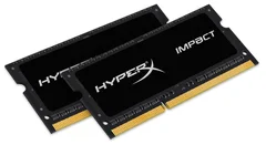 HyperX Impact 8GB (Kit 2x4GB) 2133MHz DDR3L CL11 SO-DIMM 1.35V HX321LS11IB2K2/8 - Paměťové moduly