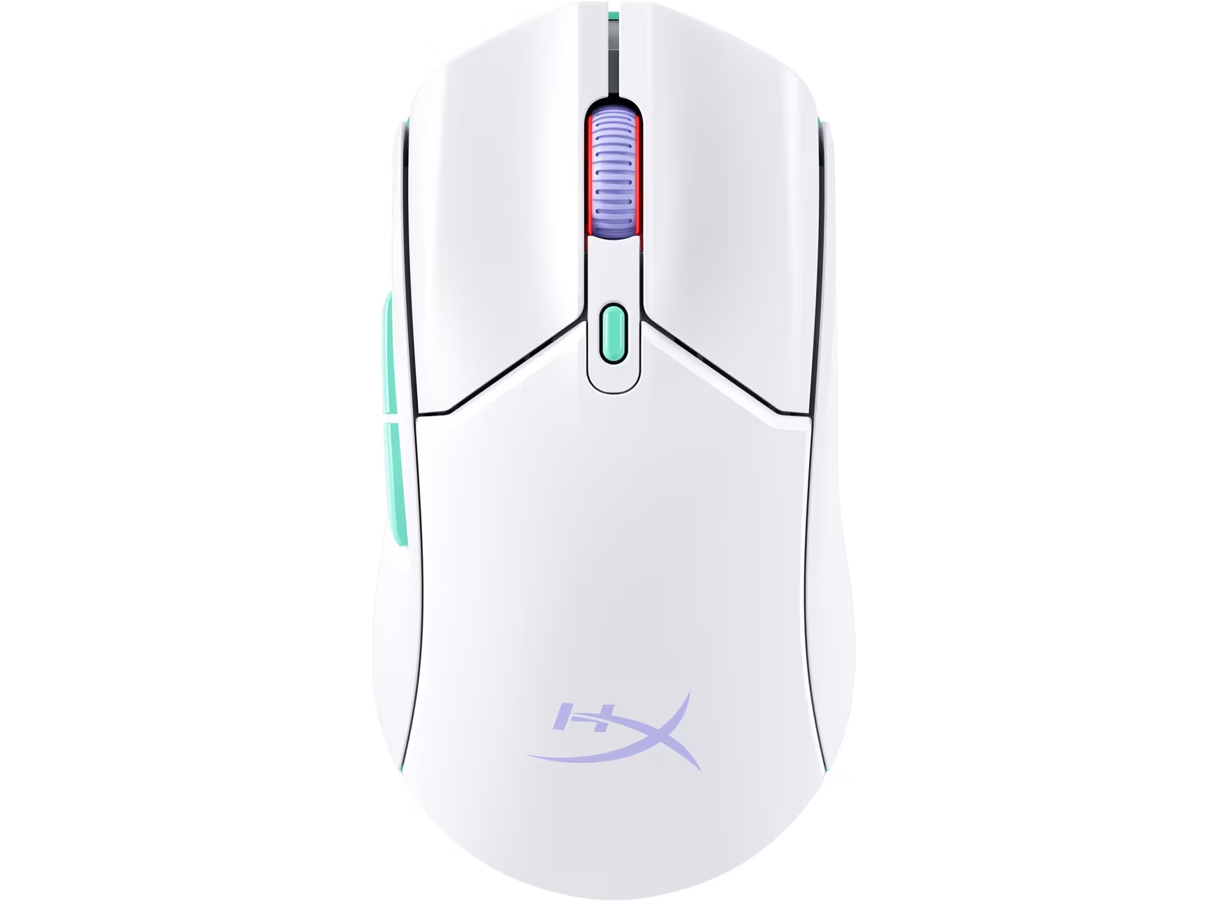 HyperX Pulsefire Haste 2 Core/Herní/Optická/12 000 DPI/USB+BT/Bílá