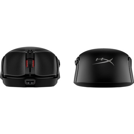HyperX Pulsefire Haste 2 Mini/Herná/Optická/Pre pravákov/26 000 DPI/Káblová/Bezdrôtová/Čierna