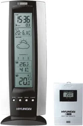 Hyundai Meteostanice WS 1850,Čas řízen rádiovým signálem, venkovní čid