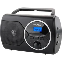 Hyundai PR 570PLLUB černý HYUPR570PLLUB - Radiopřijímače