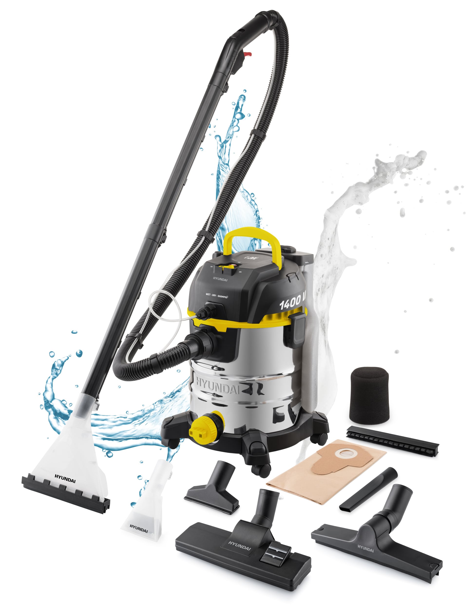 Hyundai VC 5850 Víceúčelový vysavač, 1400 W