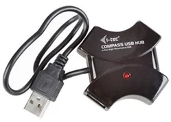 i-tec COMPASS USB 2.0 Hub 4-Port