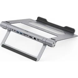 i-tec Kovová chladiaca podložka pre notebooky (do 15,6") Dokovacia stanica USB-C (PD 100W)