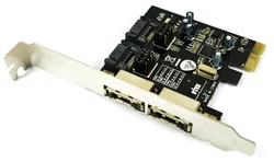 i-tec PCIe SATA III Card 2 Channels 2x eSATA + 2x SATA