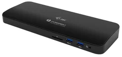 i-tec Thunderbolt 3 Dual 4K Docking Station + USB-C to DisplayPort Adapter + Power Delivery 85W