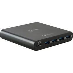 i-tec Universal Charger USB-C Power Delivery + 4x USB-A QC 3.0, 80 W