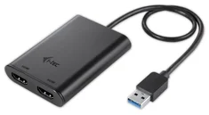 i-tec USB 3.0 HDMI 2x 4K Ultra HD Display Adapter 2x HDMI 4096x2160@ 60Hz,