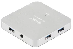 i-tec USB 3.0 Metal Charging HUB 7 Port s napájacím adaptérom 7x USB napájací port U3HUBMETAL7