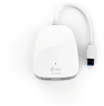 i-tec USB 3.0 Passive HUB 4 Port bez napájecího adaptéru pro Notebook Ultrabook Tablet PC Podpora Win a Mac OS Bílý