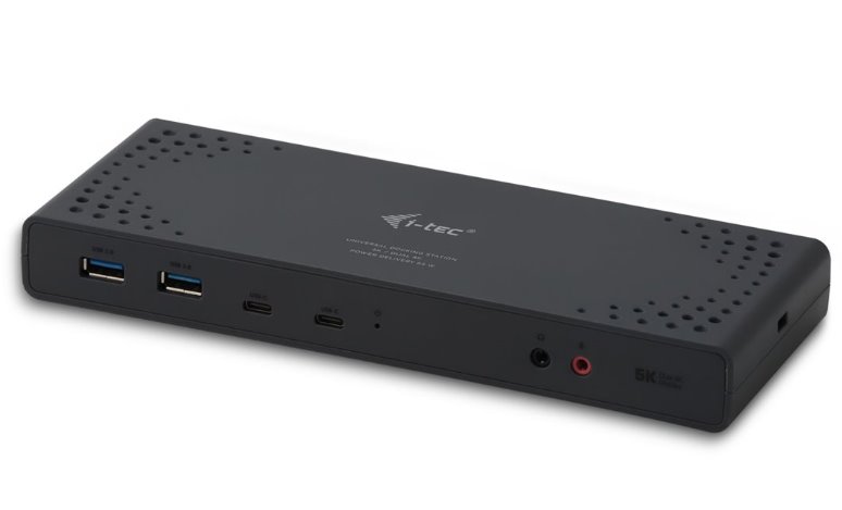 I-TEC USB 3.0 / USB-C 5K Univerzálny dual dokovacia stanica s PD CADUA4KDOCKPDL
