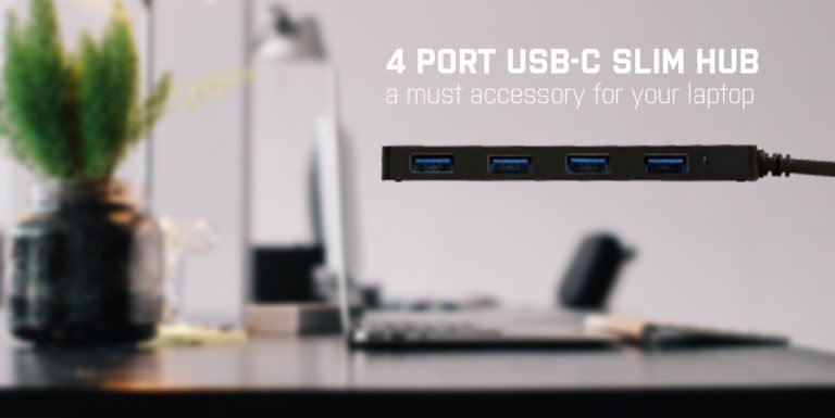 I-TEC USB 3.1 USB-C SLIM HUB 4 portový pasívny