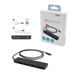 i-tec USB-C Metal HUB 2x USB 3.0 2x USB-C, 85 cm kábel