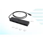 i-tec USB-C Metal HUB 2x USB 3.0 2x USB-C, 85 cm kábel