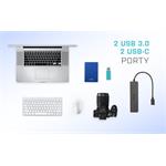 i-tec USB-C Metal HUB 2x USB 3.0 2x USB-C