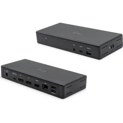 I-TEC USB-C Triple Display Docking Station, Power Delivery 85W, kompatibilný Thunderbolt3 C31TRIPLEDOCKPD