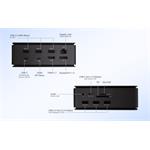 i-tec USB4 kovová dokovacia stanica Dual 4K HDMI DP, Power Delivery 80W