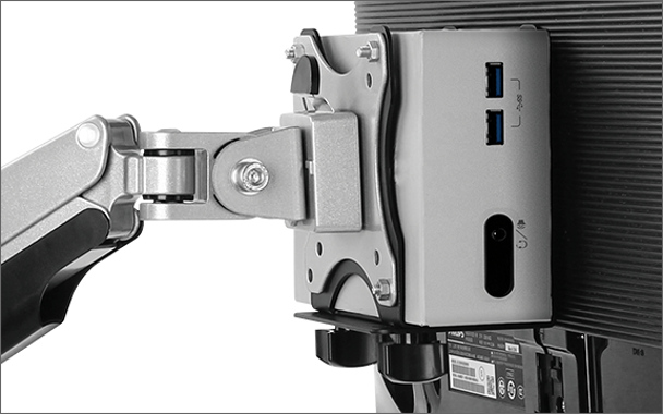 ICY BOX IB-MSA102-VM VESA mounted miniPC holder with VESA support