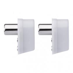 IEC konektor plug-in uhlový