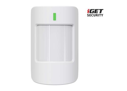 iGET SECURITY EP17 - PIR senzor bez detekcie zvierat do 20 kg, pre alarm M5, životnosť batérie až 5 rokov