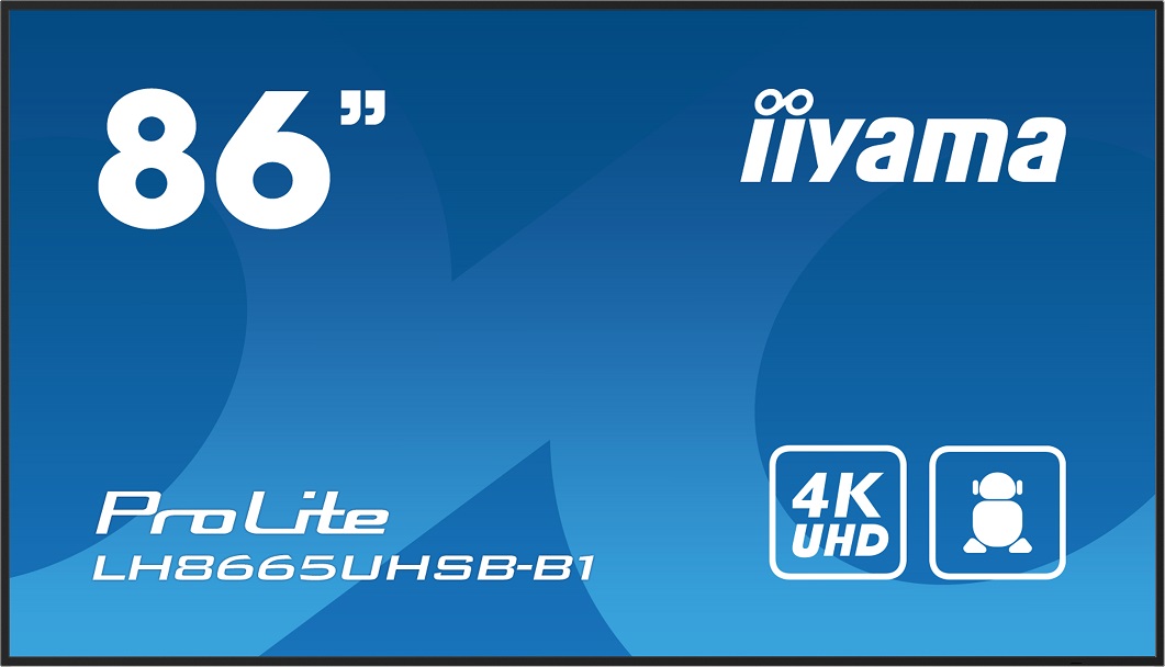 iiyama LH8665UHSB-B1 86"