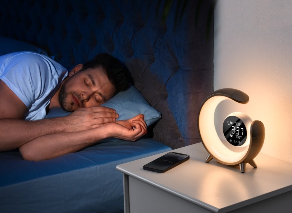 IMMAX LED nočná lampa PEACOCK zlatá