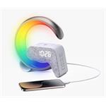 IMMAX LED relaxačná lampa FLAMINGO strieborná