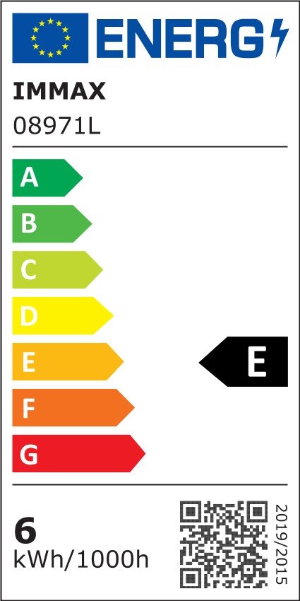 IMMAX LED stolová lampa FINCH hnedá + zlaté prvky