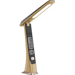 IMMAX LED stolová lampa WOOD imitujúca drevo
