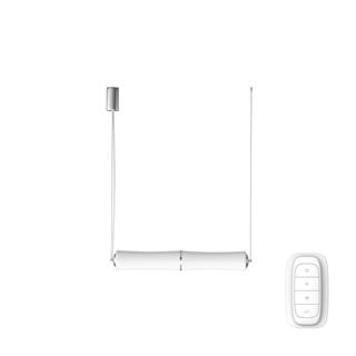 Immax NEO BAMBOOS Smart závesné svietidlo 90cm 30W biele Zigbee 3.0 07102L