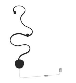 Immax NEO CARAVANA Smart stropné, nástenné svietidlo 120cm 35W čierne Zigbee 3.0 07082L-B