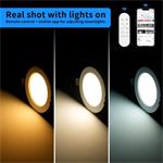 IMMAX NEO DOWN SMART podhledové (stropní) svítidlo, 12cm, 12W, s podporou BEACON, CCT, stmívatelné, Wi-Fi, TUYA, bílé