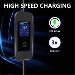 IMMAX NEO LITE cestovní nabíjecí stanice pro elektromobily EV/PHEV AC Type 2, 22kW, TUYA