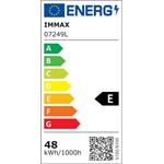 IMMAX NEO LITE SEMPLICI SMART stropné svietidlo 50cm 48W 3468 lm, s podporou BEACON, Wi-Fi, TUYA, čierne