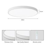 IMMAX NEO LITE SEMPLICI SMART stropné svietidlo 60cm 60W 4500 lm, s podporou BEACON, Wi-Fi, TUYA, biela