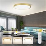 IMMAX NEO LITE SEMPLICI SMART stropné svietidlo, BEACON, 80cm, 96W, 6912lm, zlaté, Wi-Fi, TUYA