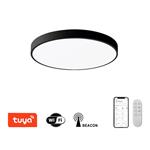 IMMAX NEO LITE SEMPLICI SMART stropní svítidlo 40cm 36W 2736 lm, s podporou BEACON, Wi-Fi, TUYA, černé
