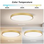IMMAX NEO LITE SEMPLICI SMART stropní svítidlo, BEACON, 80cm, 96W, 6912lm, zlaté, Wi-Fi, TUYA