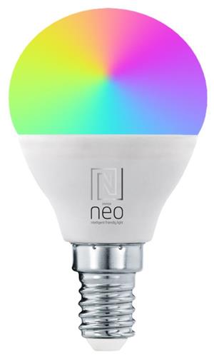 IMMAX NEO LITE SMART LED žiarovka E14 6W RGB CCT farebná a biela, stmievateľná, Wi-Fi, P45, TUYA