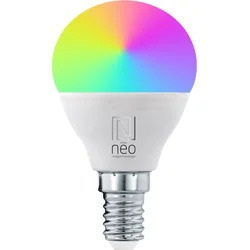 IMMAX NEO LITE SMART LED žiarovka E14 6W RGB CCT farebná a biela, stmievateľná, Wi-Fi, P45, TUYA