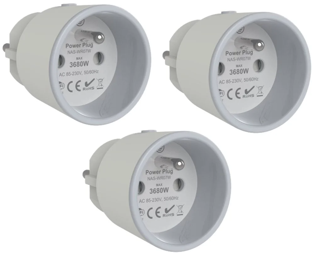 IMMAX NEO LITE SMART set 3x inteligentná vnútorná zásuvka (FR)